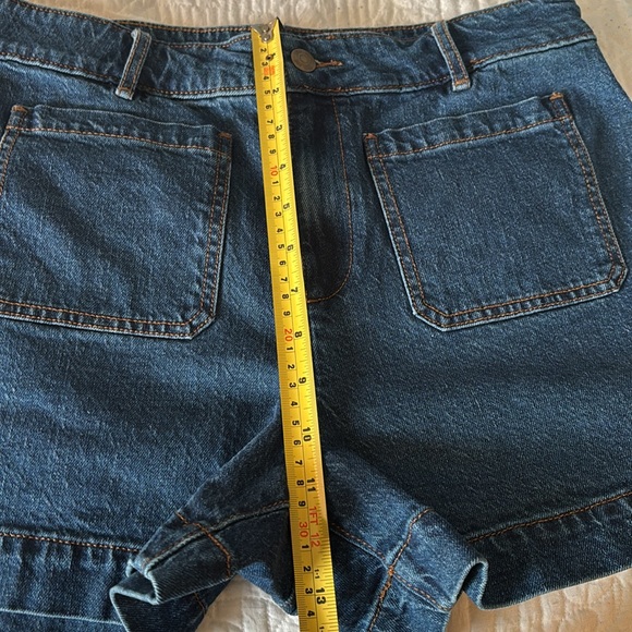 New Loft high waisted denim shorts - Picture 5 of 7